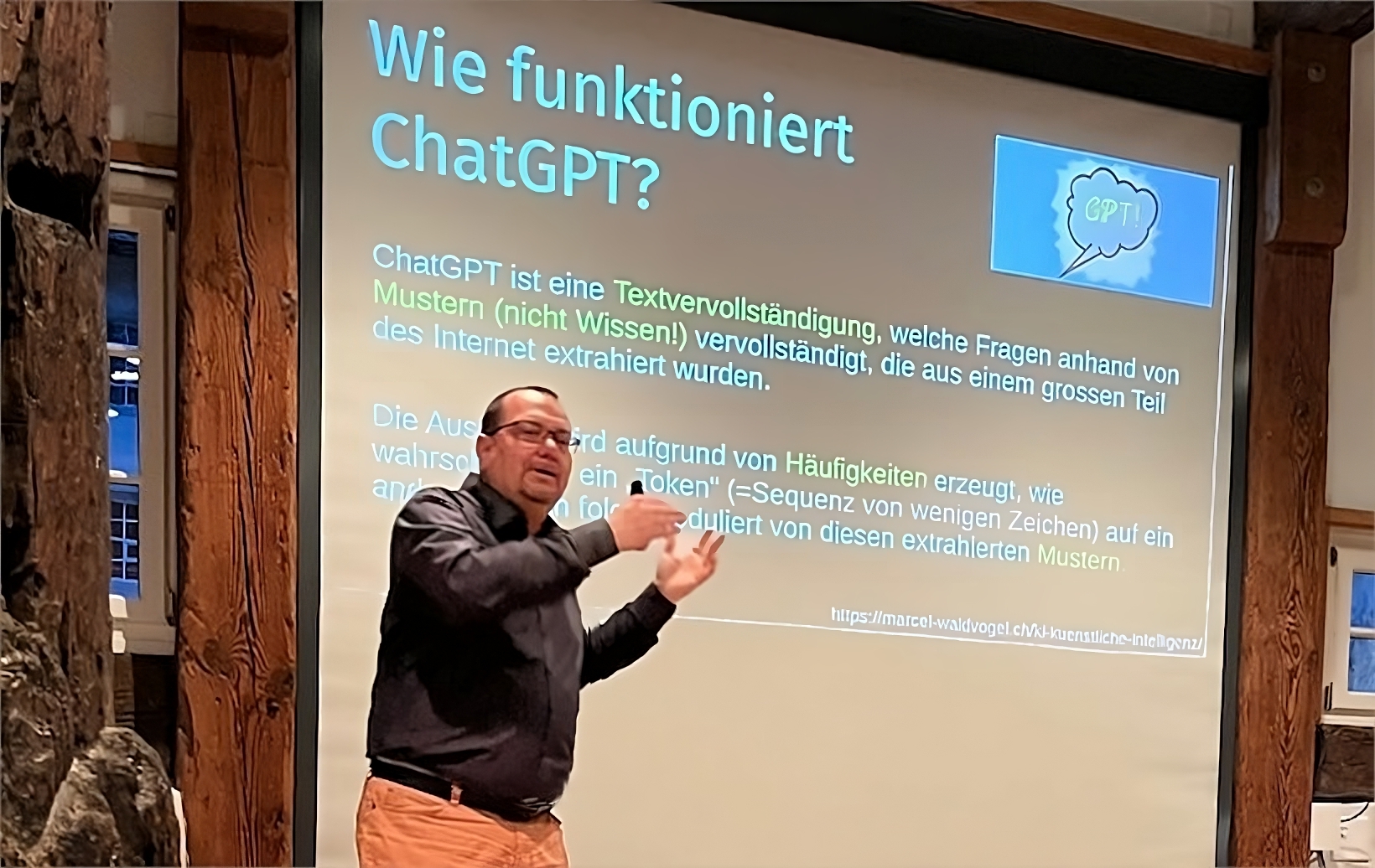 «Jaw Dropping» ChatGPT-Vortrag